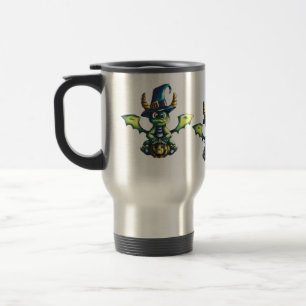 Mug De Voyage Conception magique du dragon d'Halloween