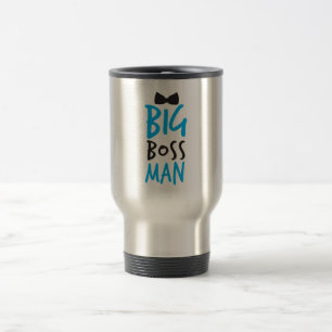 Mug De Voyage Conception NP d'homme de patron