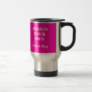 Mug De Voyage Concevez votre propre bougie de voyage - rose vif
