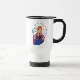 Mug De Voyage Congelé 2 Aquarelle Anna "Coeur Radiant"