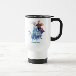 Mug De Voyage Congelé 2 : Elsa & Anna   Destiny Await !