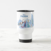 Congelé | Sven, Anna, Elsa & Olaf Blue Pastels