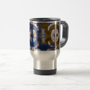 Mug De Voyage Constellation Primitive Géométrique Abstraite