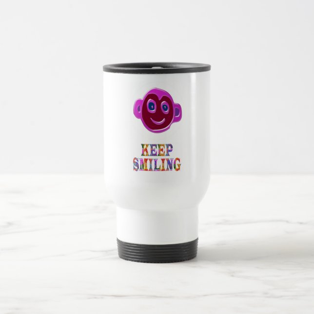 MUG DE VOYAGE CONTINUEZ LE SOURIRE (Centre)
