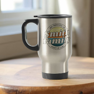 Mug De Voyage Cool moderne Simple Colorful Vacances en famille