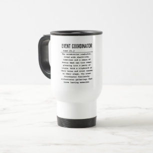 Mug De Voyage Coordonnateur des événements