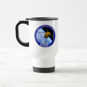 Mug De Voyage Correctif de la mission satellite Idaho Spudnik