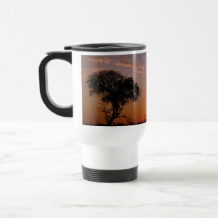 MUG DE VOYAGE COUCHER DE SOLEIL BOTSWANA ÉPOUSTOUFLANT
