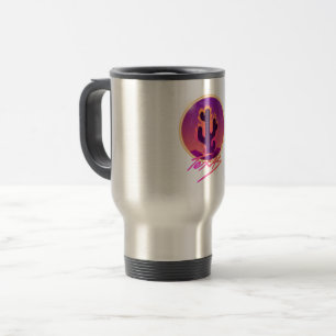 MUG DE VOYAGE COUCHER DE SOLEIL NEON CACTUS