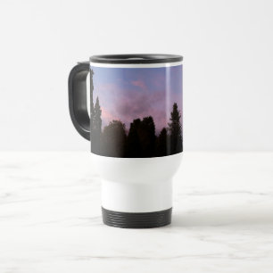 Mug De Voyage Coucher de soleil pourpre