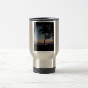 Mug De Voyage Coucher du soleil d'Hawaï