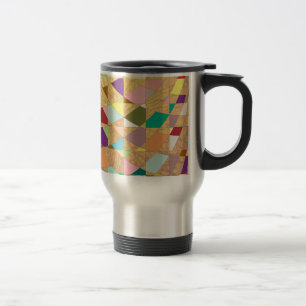 Mug De Voyage Couleurs Abstraites éclatement du soleil