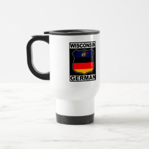 Mug De Voyage Coupe d'Allemagne de voyage américaine du Wisconsi