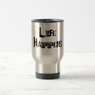 Mug De Voyage Coupe "Life Happings"