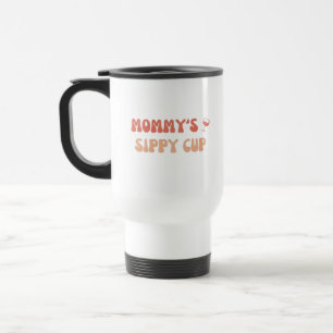 Mug De Voyage Coupe Sippy de maman - Drôle tourbillon Tumbler