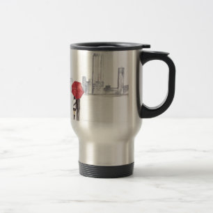 Mug De Voyage Couple parapluie rouge New York cool à la mode bel