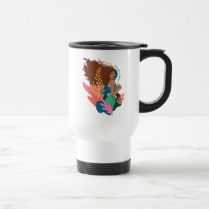 Mug De Voyage Courage Ariel en vagues