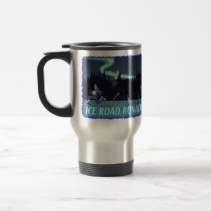 Mug De Voyage Coureur de route sur glace