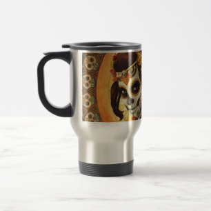 Mug De Voyage Coussin Dia De Los Muertos
