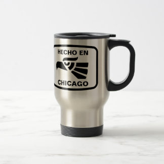 Mug De Voyage Coutume de personalizado d'en Chicago de Hecho