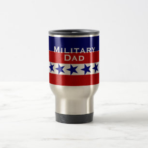 Mug De Voyage Coutume militaire de papa de famille personnalisé