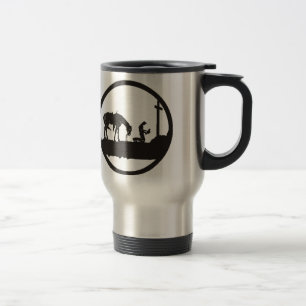 Mug De Voyage cowboy de prière