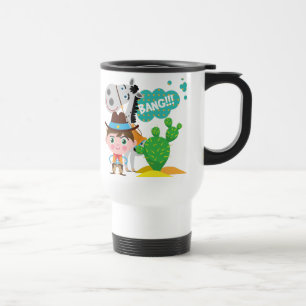 Mug De Voyage Cowboy et cheval
