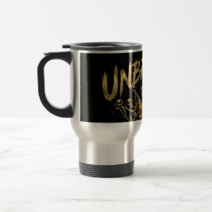 Mug De Voyage Crâne de roi incassable Couronne Art motivationnel