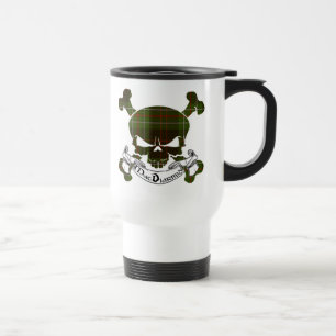 Mug De Voyage Crâne de tartan de MacDiarmid