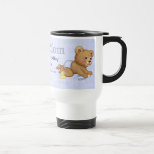 Mug De Voyage Crawling Teddy - Nouvelle maman du garçon - Person