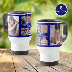 Mug De Voyage Créez votre propre collection de 6 photos Famille