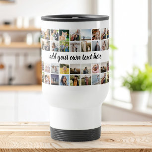 Mug De Voyage Créez votre propre collection photo personnalisée