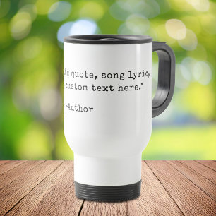 Mug De Voyage Créez votre propre devis personnalisé