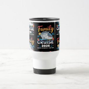 Mug De Voyage Croisière en famille 2026 Voyage de vacances Famil