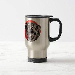 Mug De Voyage Croquis de rottweiler