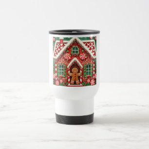 Mug De Voyage Cute, blonde, pain d'épice homme & maison
