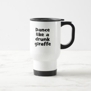 Mug De Voyage Danse ivre girafe bf