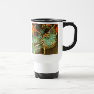 Mug De Voyage Danseuse de ballet Danseuse verte Danseuse Degas P