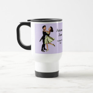 Mug De Voyage Danseuses élégantes : Robe de soie verte (personna