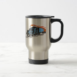 Mug De Voyage De marteau camionneur vers le bas