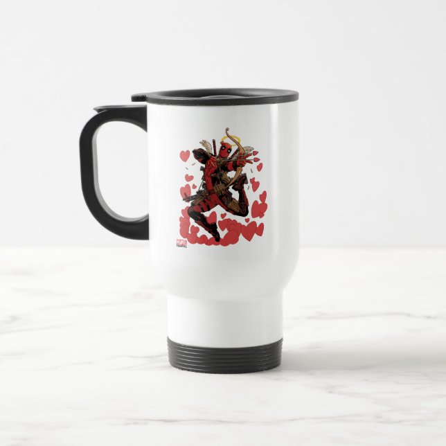 Mug De Voyage Deadpool Cupid (Gauche)
