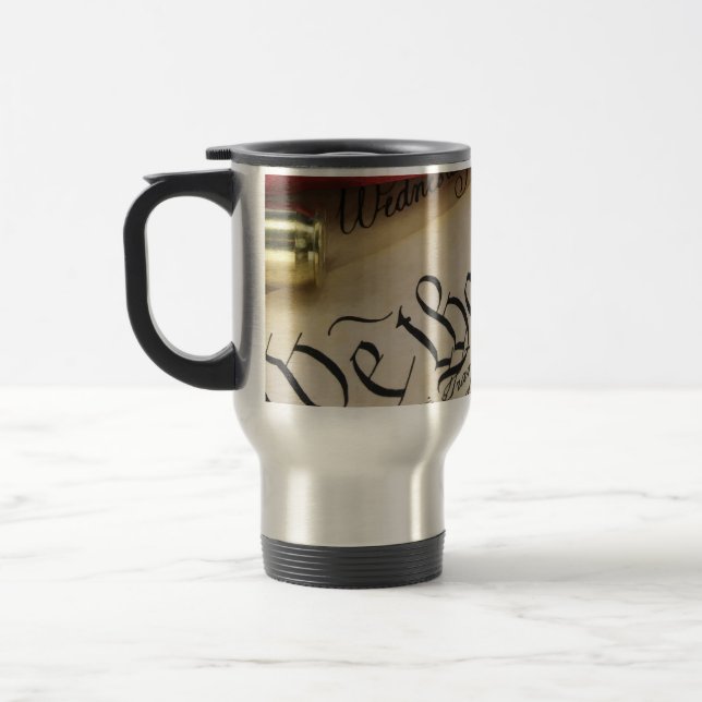 Mug De Voyage Déclaration d'indépendance   (Gauche)