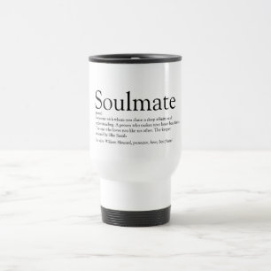Mug De Voyage Définition d'âme sœur personnalisée Romantique