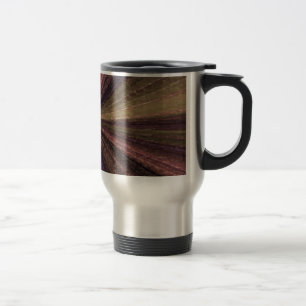 Mug De Voyage Dégradé circulaire Terre arc-en-ciel