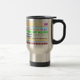MUG DE VOYAGE DÉNI DE RESPONSABILITÉ