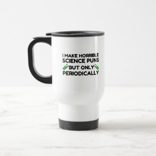 MUG DE VOYAGE DES PUNS SCIENTIFIQUES HORRIBLES PÉRIODIQUEMENT