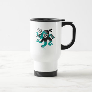 Mug De Voyage Descendants Uma Logo crânien pirate