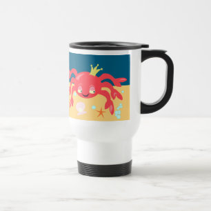 Mug De Voyage Dessin amusant juste un crabe grincheux