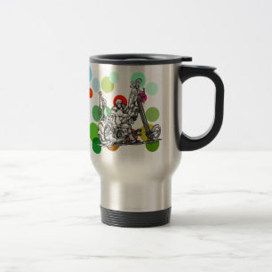 Mug De Voyage Dessin de couperet avec l'imaginaire Rolls