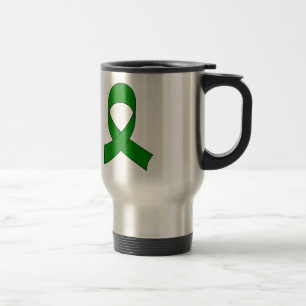 Mug De Voyage Dessin de ruban vert